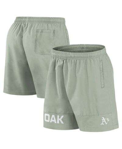 Fanatics Men's Green Oakland Athletics Elements Swim Shorts