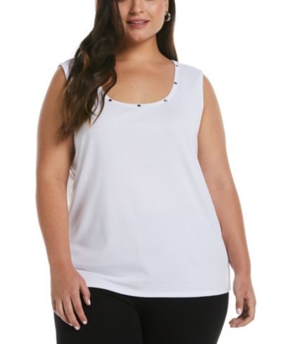 Женский топ Rafaella Plus Size с круглым вырезом
