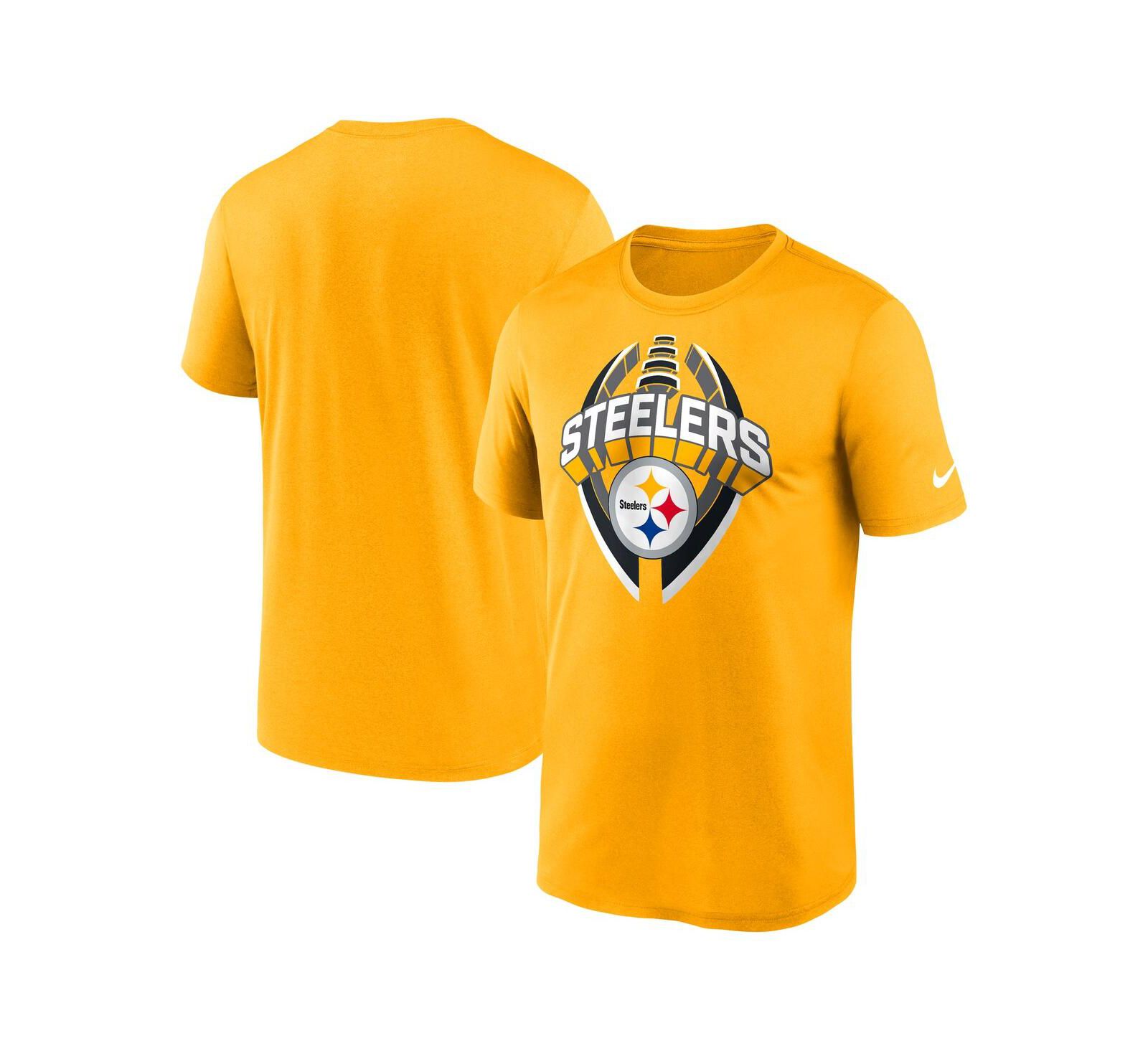 Nike Men's Gold Pittsburgh Steelers Legend Icon Performance T-Shirt