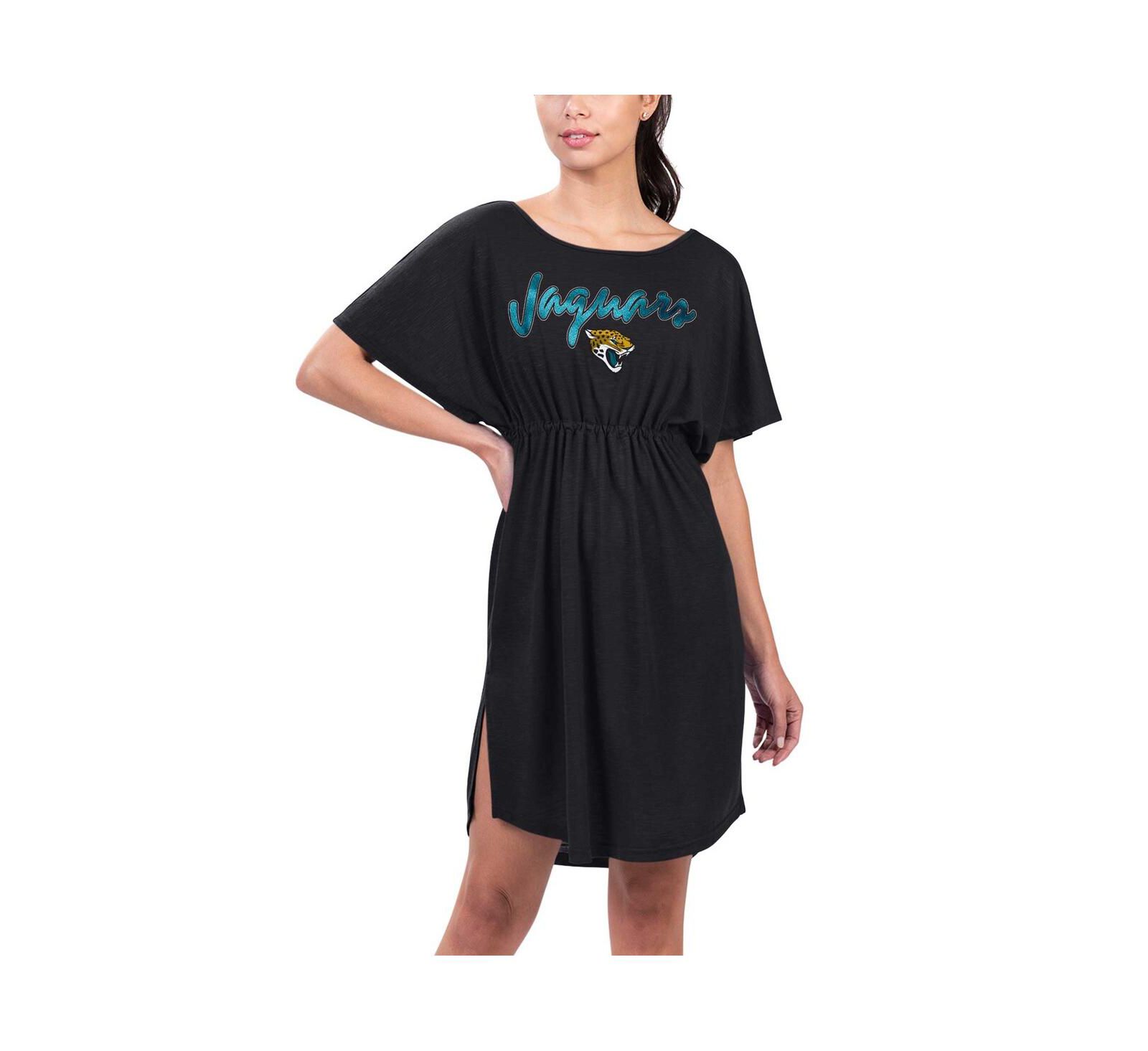 Женская накидка для плавания G-III 4Her by Carl Banks Black Jacksonville Jaguars Versus