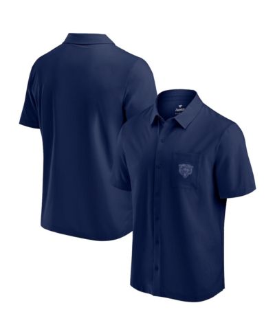 Мужская рубашка Fanatics Navy Chicago Bears Front Office на пуговицах