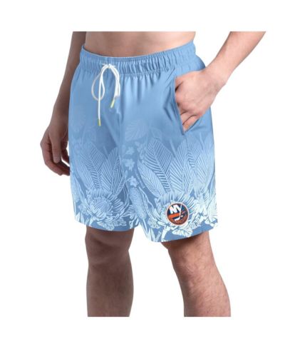 Margaritaville Men's Blue New York Islanders Lagoon Fiesta Swim Shorts