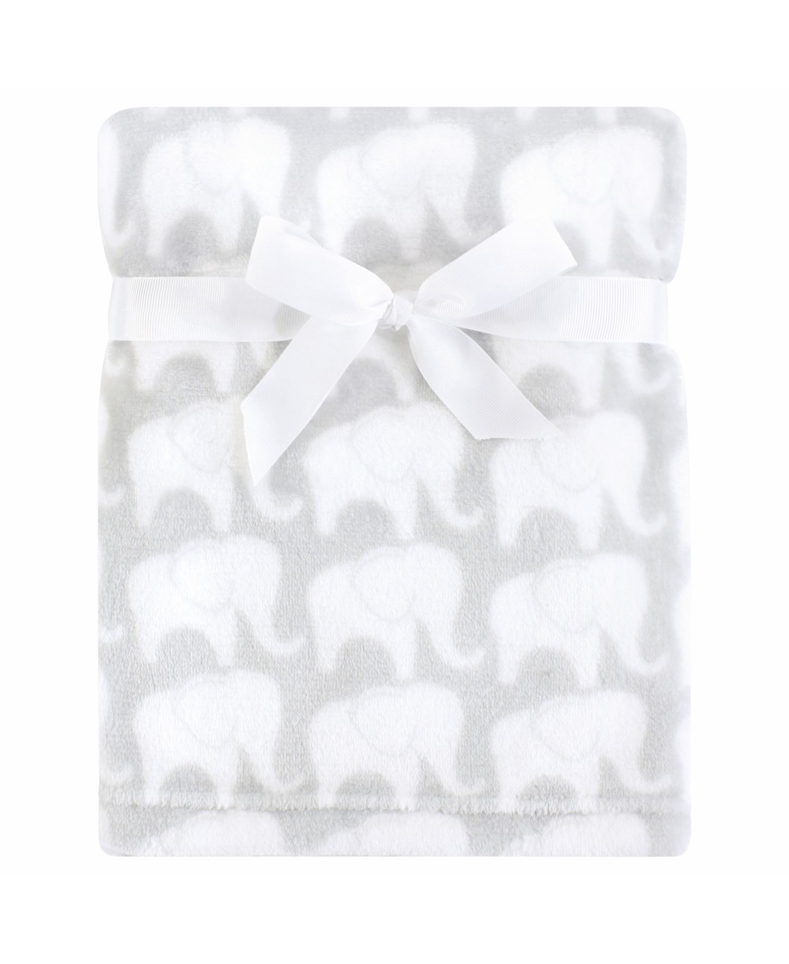 Hudson Baby Luxurious Comfort Blanket with Silky Plush and Fleece Textures