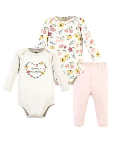 Soft painted floral long-sleeve