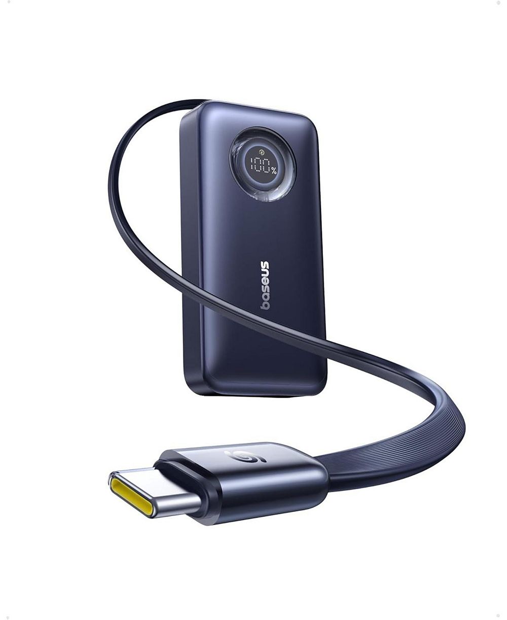 Внешний аккумулятор Baseus Enercore 10000mAh с кабелем USB-C 45W