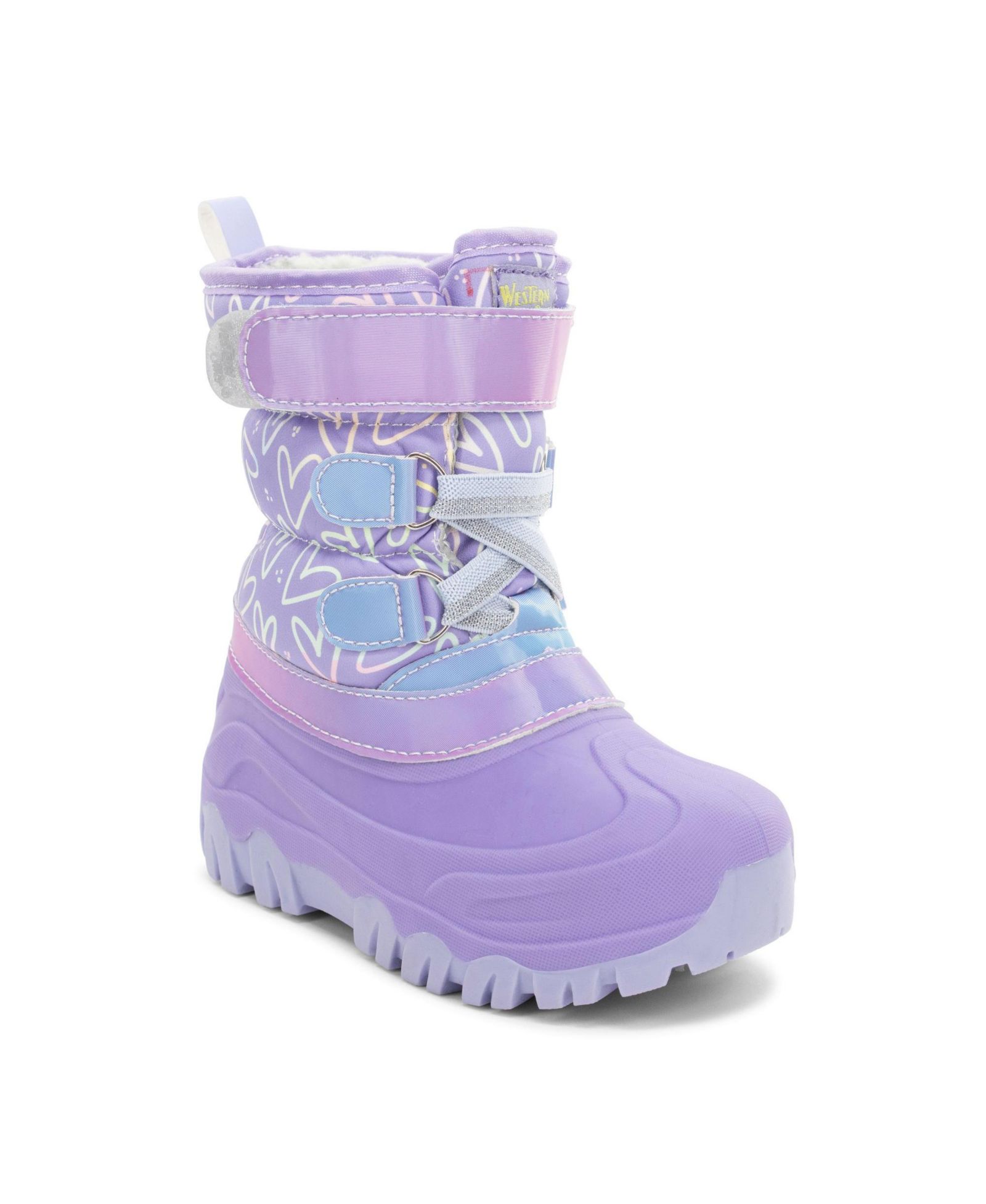 Western Chief Kids Ascend Faux Fur Cold Weather Boot