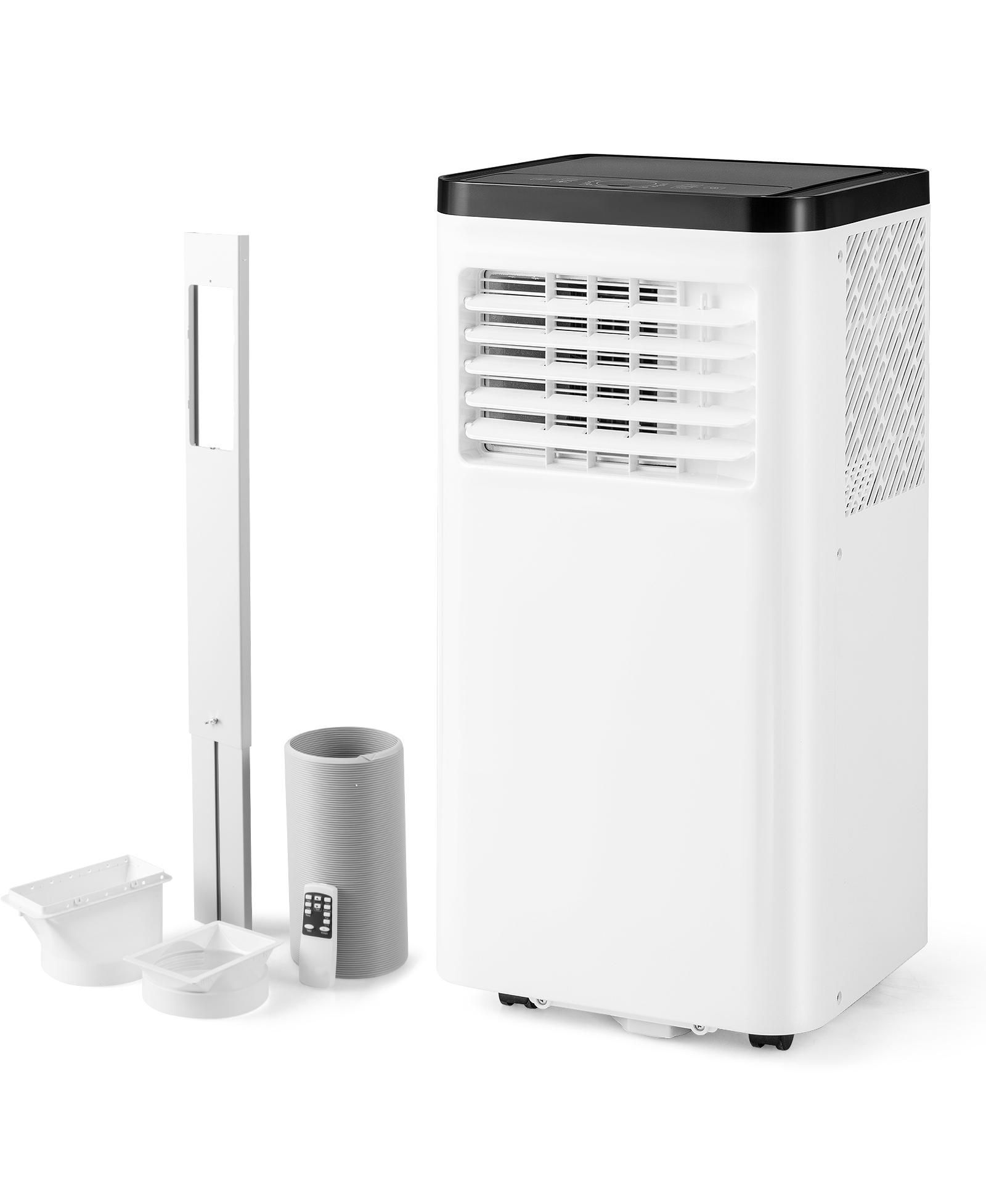 Gymax 8000 BTU Portable Air Conditioner w/ Control Panel and Remote Control