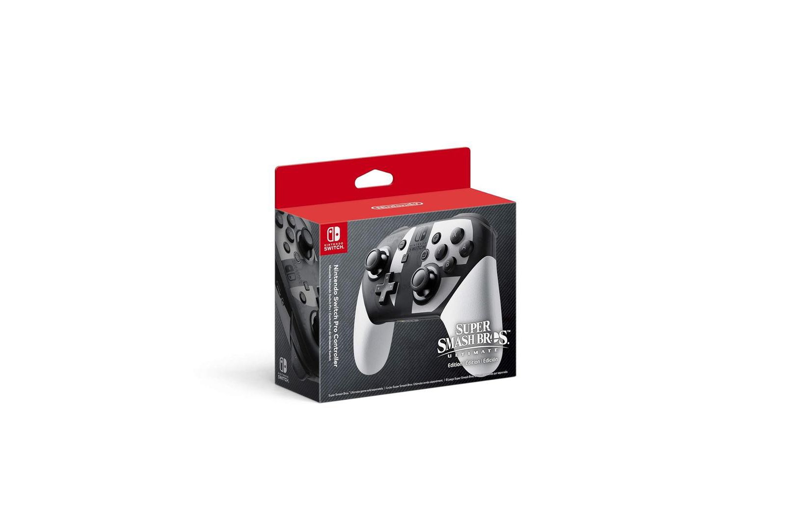 Контроллер Nintendo Switch Pro Smash Bros Ultimate Edition