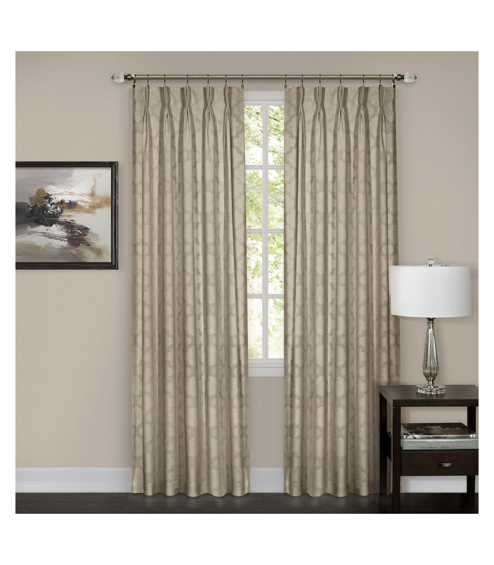 Kate Aurora комплект из 2 штор Windsor 63 in. Long Marsala