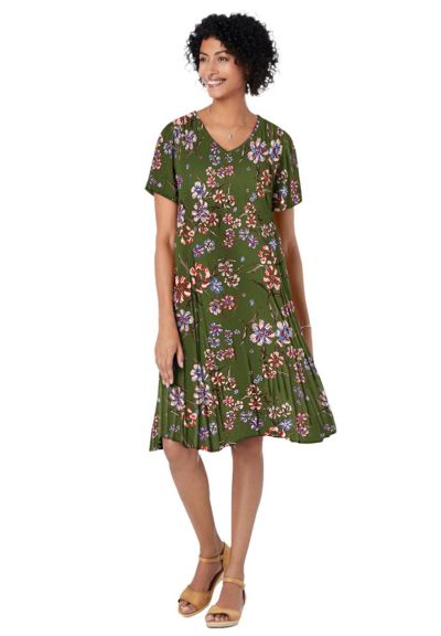 Dark basil floral