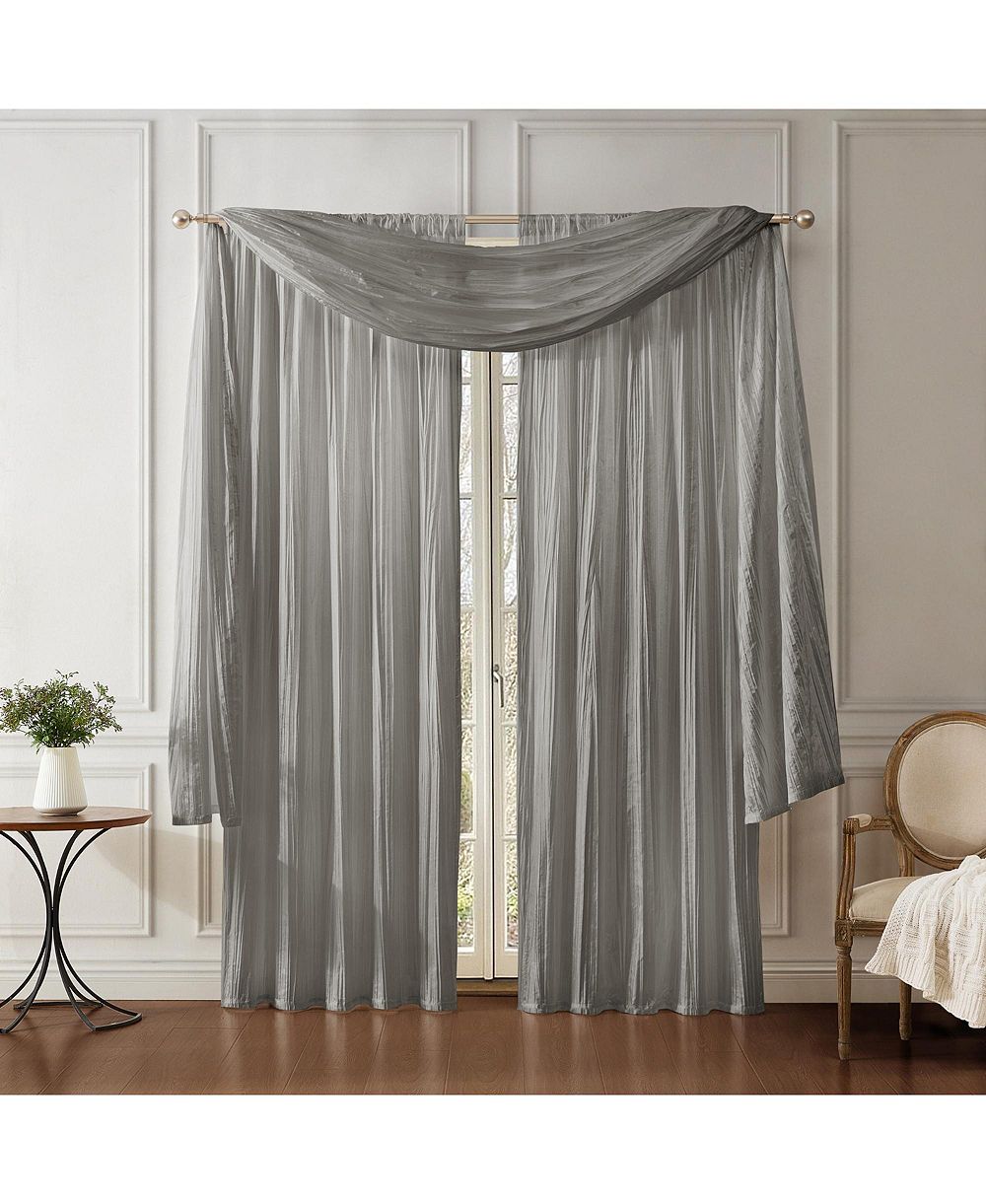 Комплект из штор и занавесок Elrene Home Fashions Athena Faux Silk