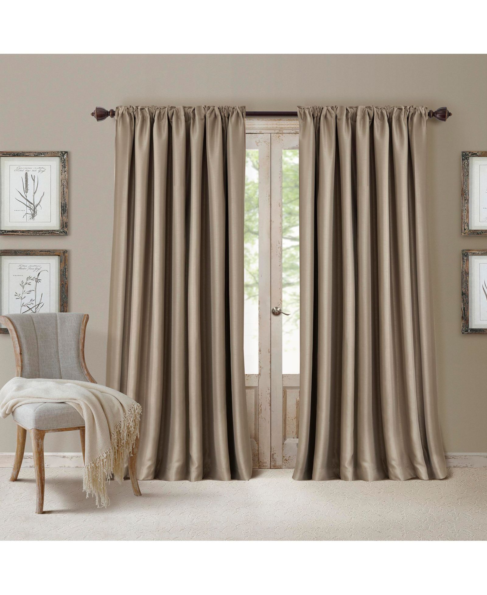 Elrene Home Fashions всесезонная штора blackout