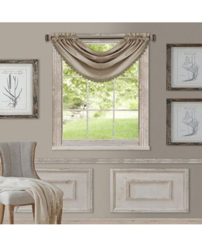 Elrene Home Fashions всесезонная каскадная занавеска для окна
