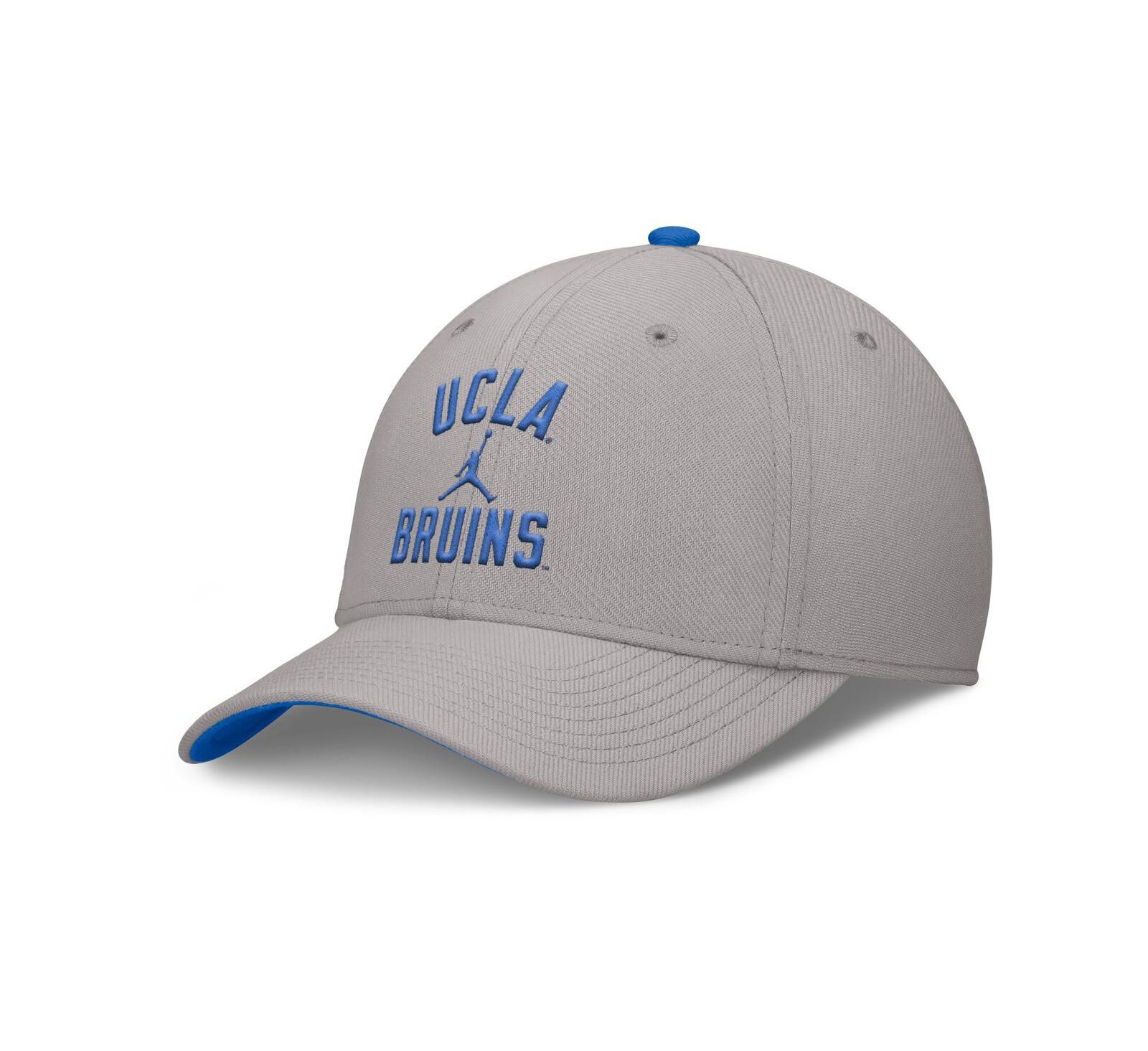 Jordan Мужская кепка UCLA Bruins Rise Prep Performance Flex, серая