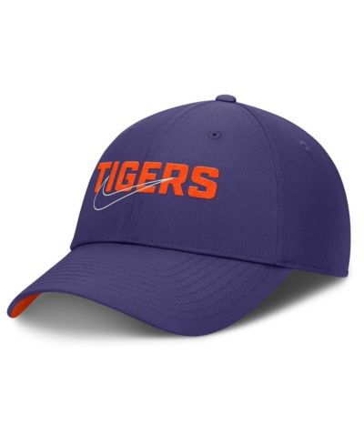 Мужская регулируемая кепка Nike Clemson Tigers Club Prep Performance фиолетового цвета