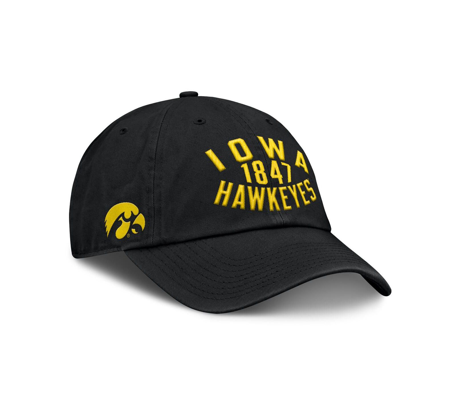Fanatics мужская регулируемая кепка Iowa Hawkeyes Archer, черная