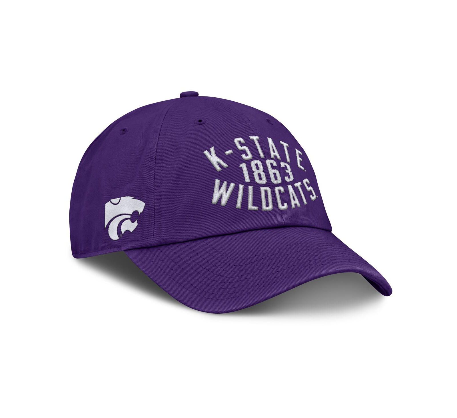 Fanatics Men's Purple Kansas State Wildcats Archer Adjustable Hat