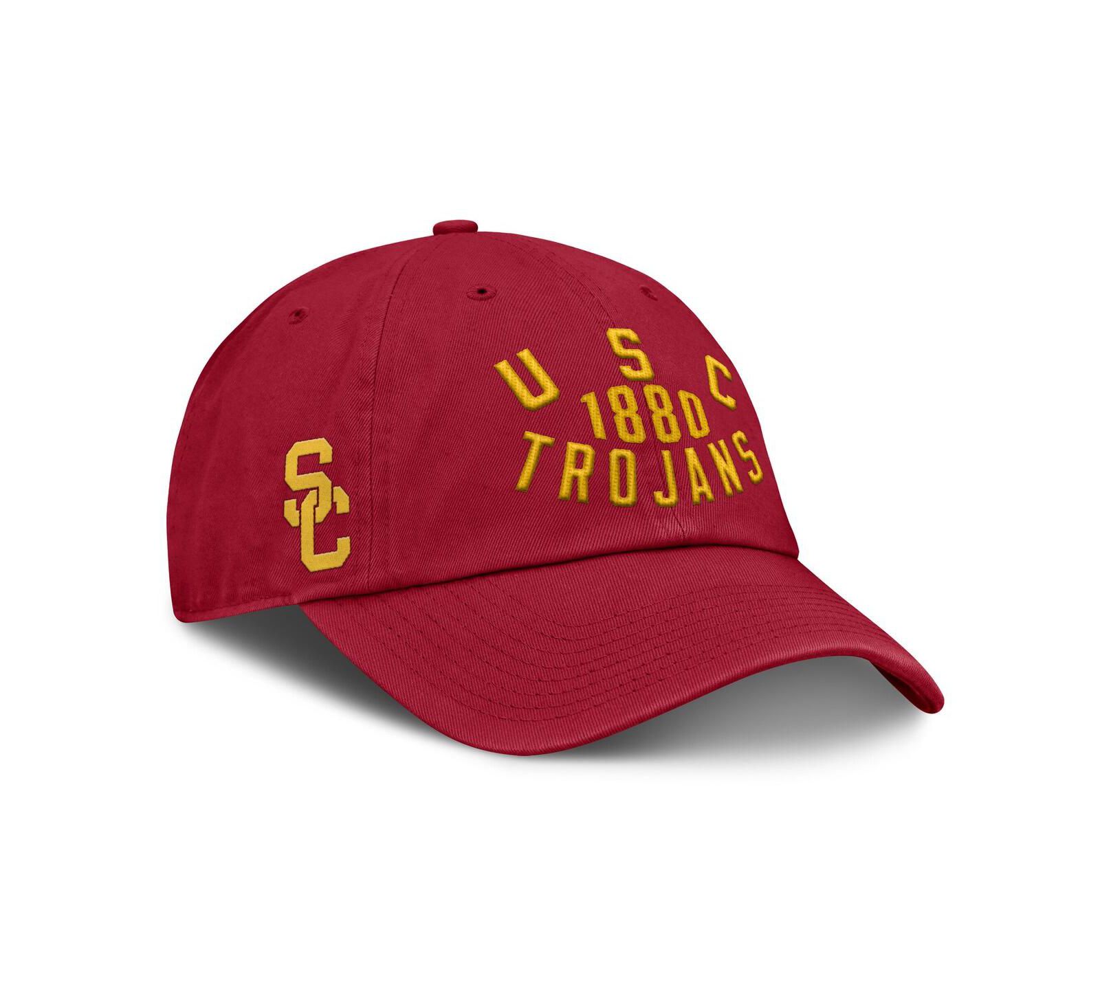 Мужская кепка Fanatics Cardinal USC Trojans Archer Adjustable