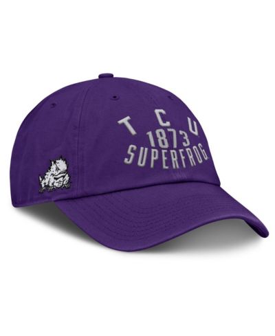 Мужская бейсболка Fanatics Purple TCU Horned Frogs Archer Adjustable