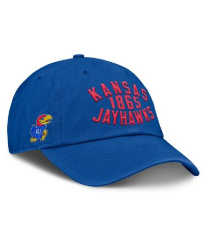 Fanatics Мужская регулируемая кепка Kansas Jayhawks Archer, королевский синий