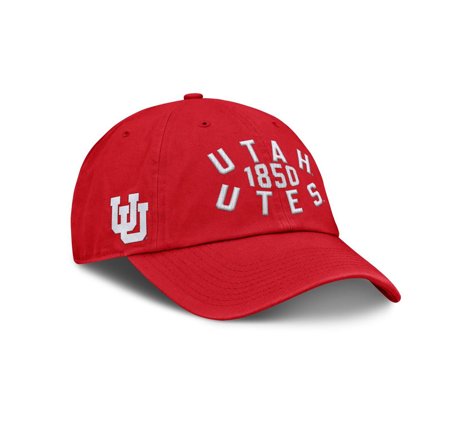 Мужская кепка Fanatics Red Utah Utes Archer Adjustable