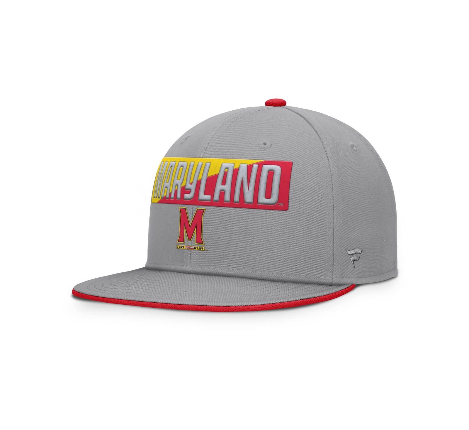 Fanatics Men's Gray Maryland Terrapins Duo Snapback Hat