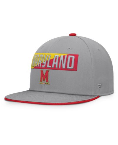Fanatics Men's Gray Maryland Terrapins Duo Snapback Hat