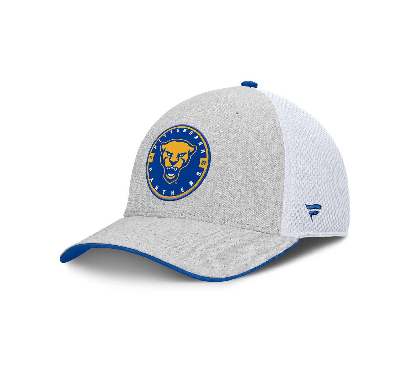Мужская кепка Fanatics Pitt Panthers Trigger Flex Heather Gray