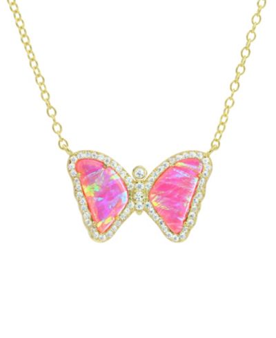 Hot pink opal