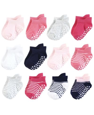 Детские носки Hudson Baby Girls Hudson Non-Skid No-Show