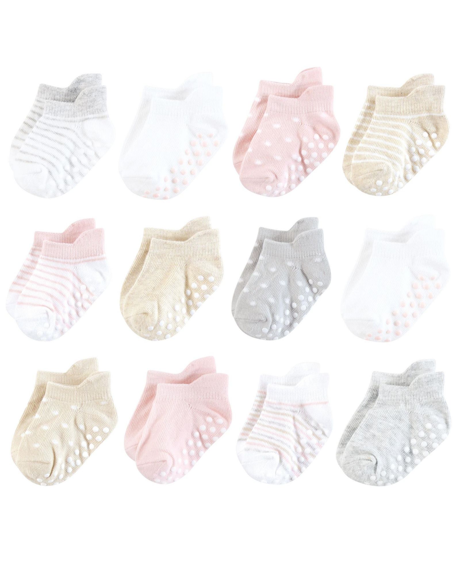 Детские носки Hudson Baby Girls Hudson Non-Skid No-Show