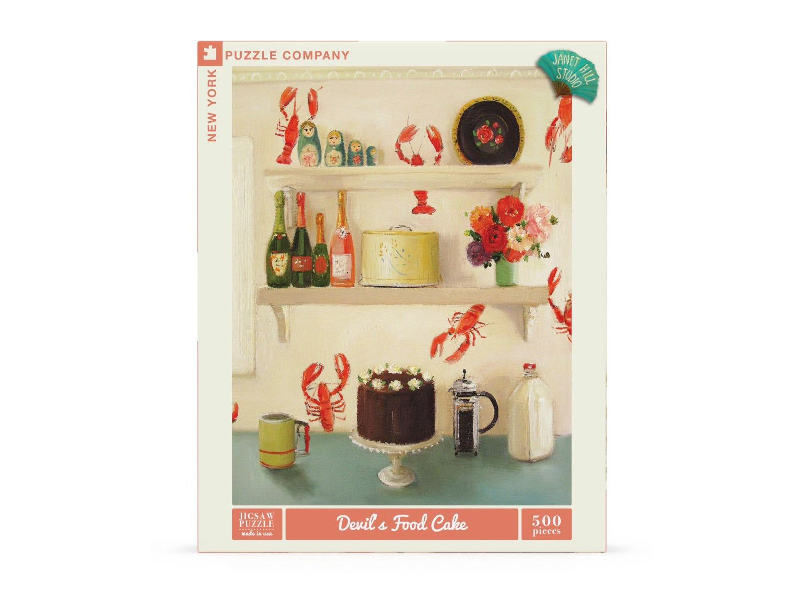 New York Puzzle Company Devil's Food Cake пазл, 500 деталей