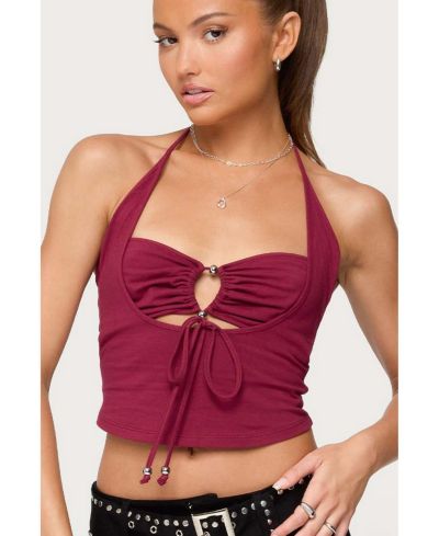 Женский топ Edikted Ayana Layered Bandeau Halter