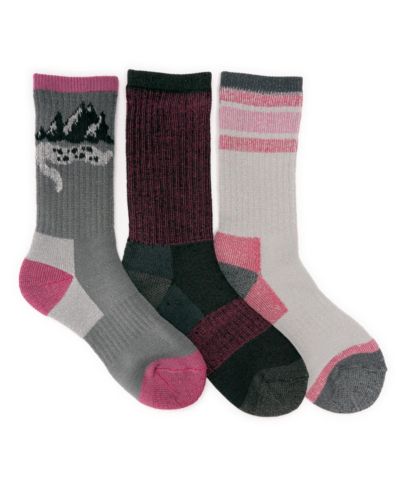 Мужские носки MUK LUKS Hiking Heat Retainer Crew 3 шт