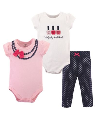 Treasure Soft Cotton Two-Piece Outfit Bodysuit & Pants
