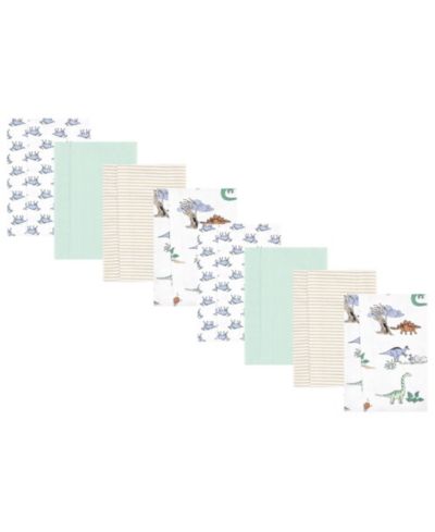 Hudson Baby Boys Soft Flannel Blend Burp Cloth Set