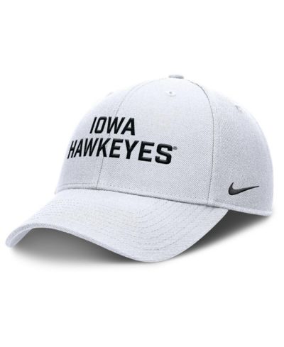 Кепка Nike Iowa Hawkeyes Rise Practice, белая, Мужской