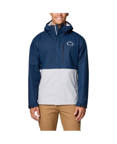 Columbia Men's Navy Penn State Nittany Lions Field Bound Omni-Tech Full-Zip Jacket