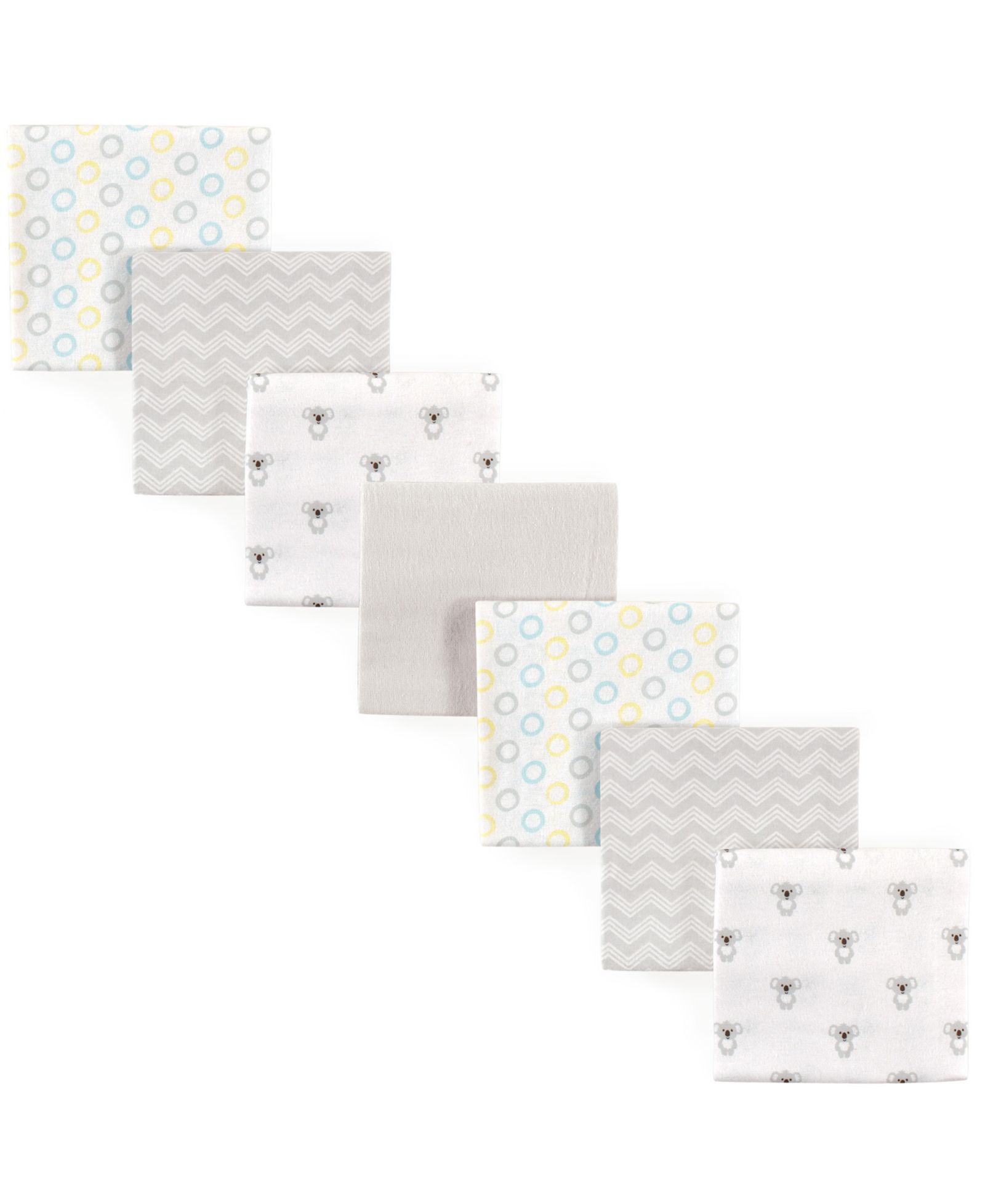 Набор из 7 пеленок Luvable Friends Gentle Flannel