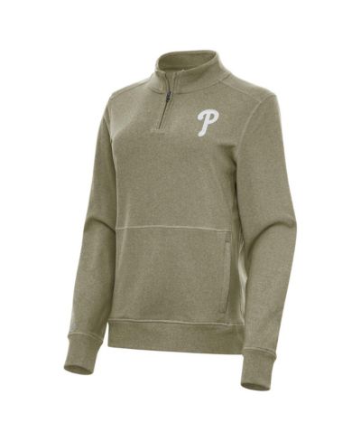 Женская куртка Antigua Olive Philadelphia Phillies Crush