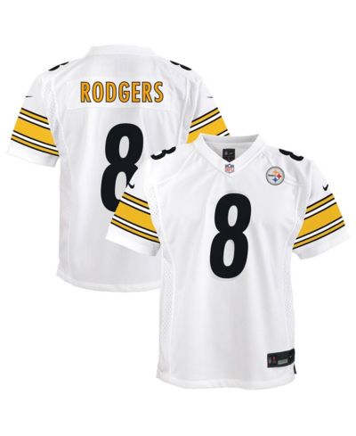Nike Детская джерси Aaron Rodgers White Pittsburgh Steelers