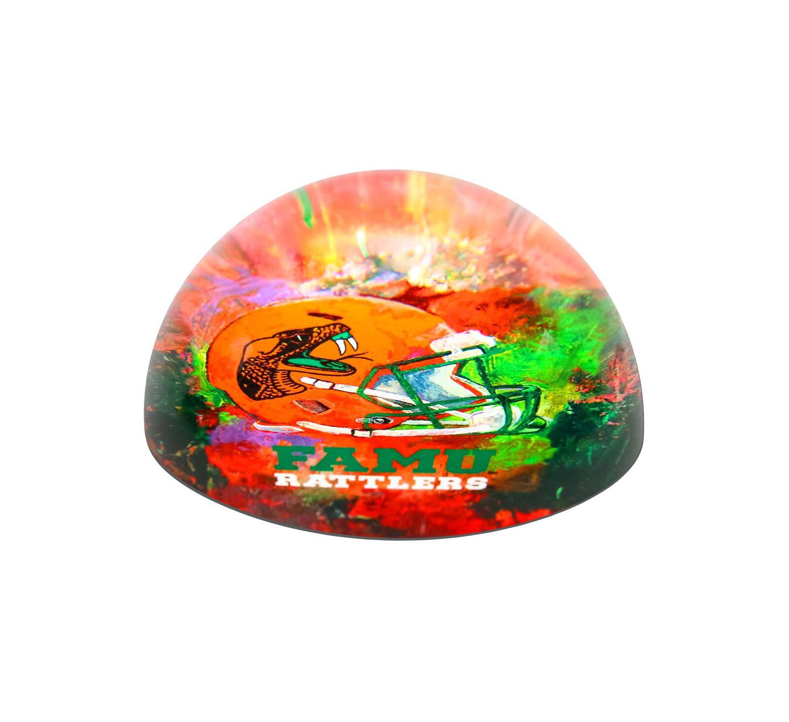 Sporticulture Florida A&M Rattlers Team Pride Dome Paper Weight