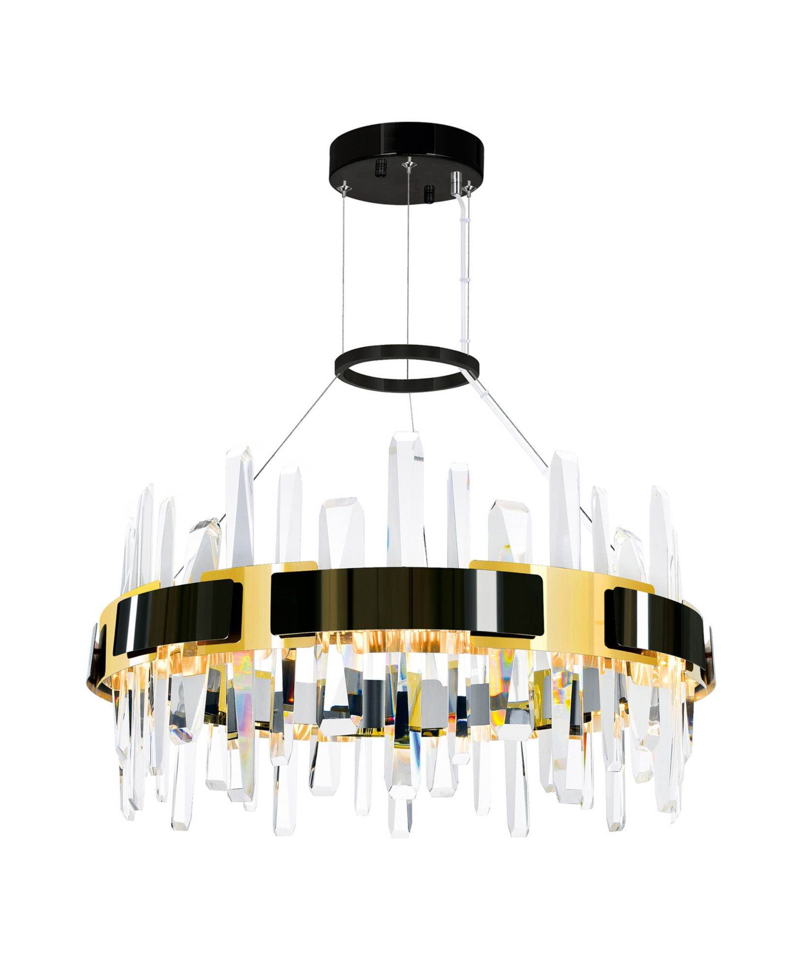 CWI Lighting Металлическая люстра Aya LED 26"