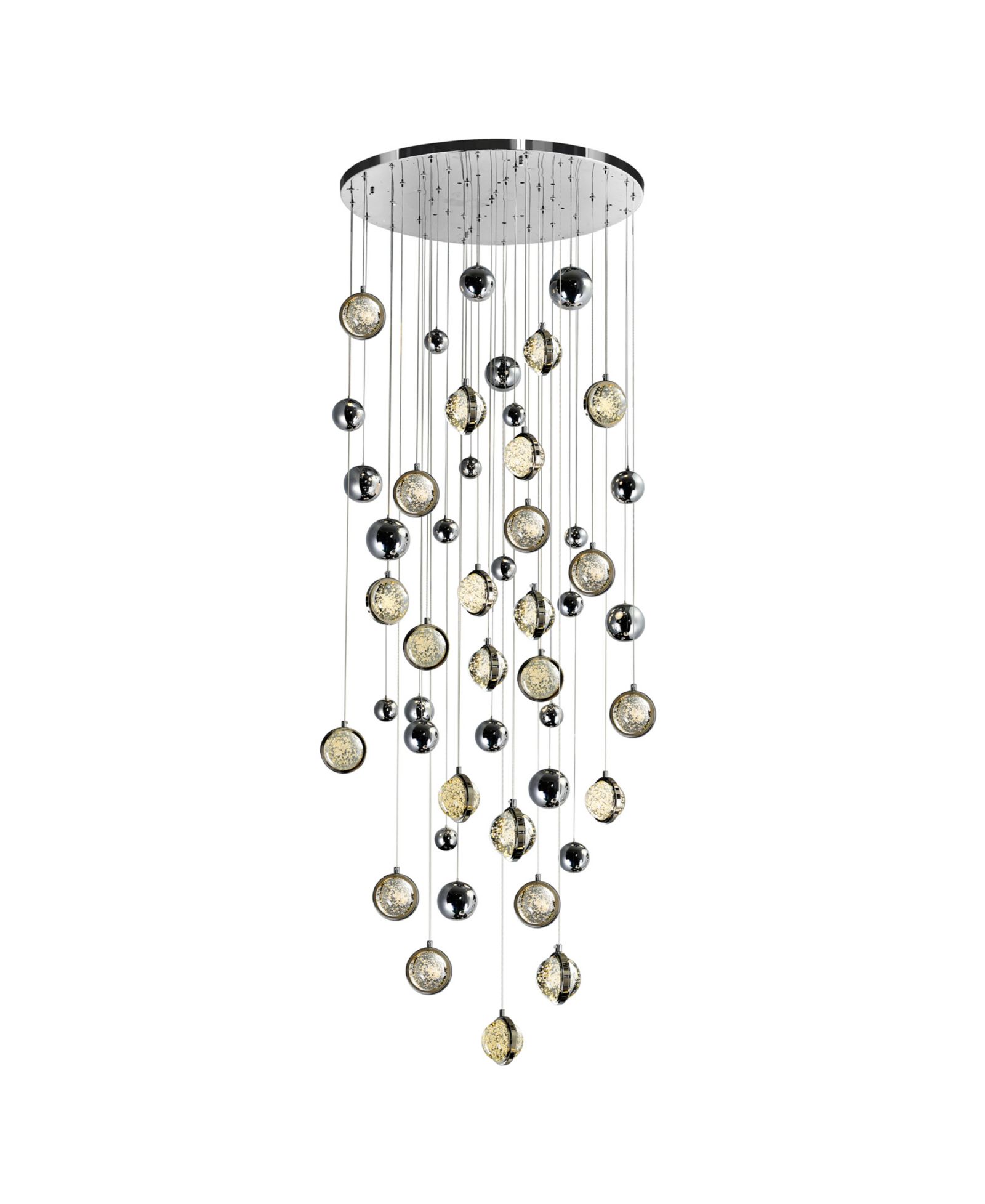 CWI Lighting Люстра Salvador LED, металл, 89"