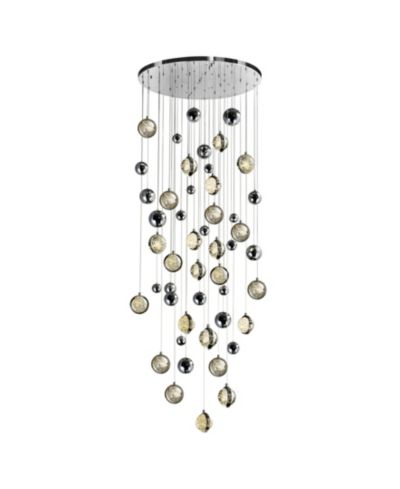 CWI Lighting 89" Metal Salvador LED Integrated Chandelier