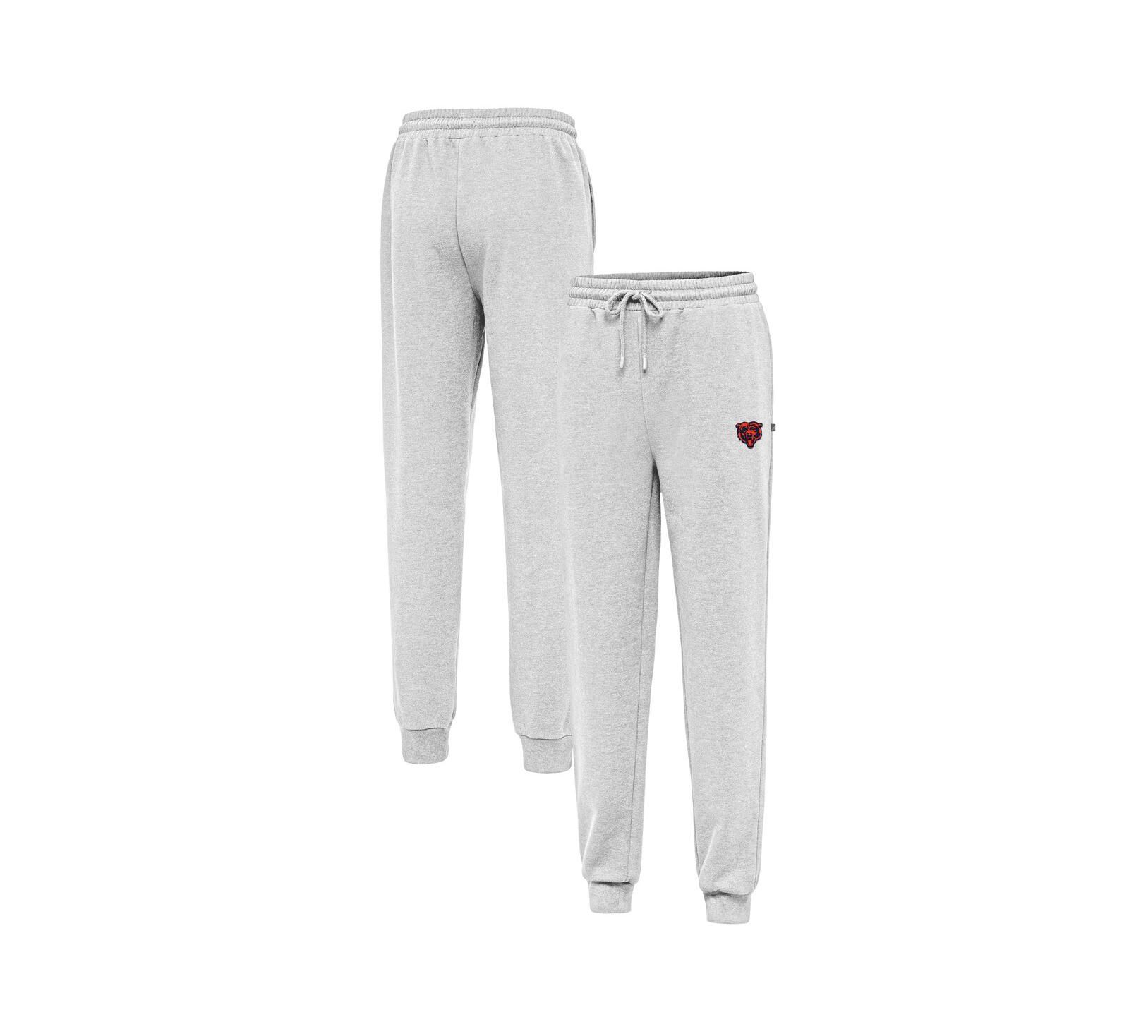 Antigua Мужские джоггеры Chicago Bears Heather Gray
