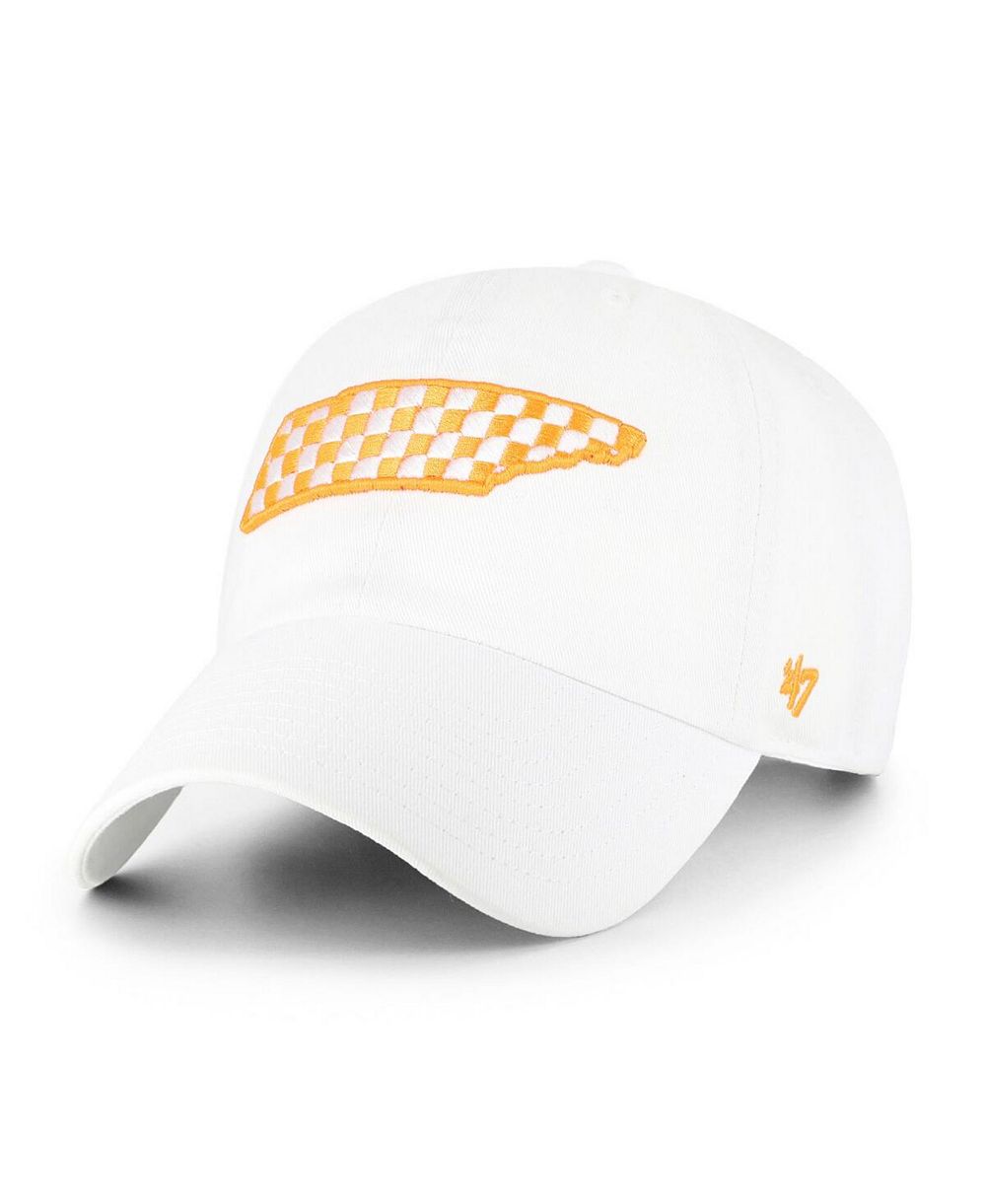 Мужская белая кепка '47 Brand Tennessee Volunteers Clean Up Adjustable