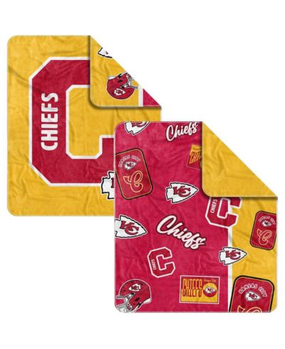 Logo Brands Kansas City Chiefs 50" x 60" Dream Weave Throw Blanket