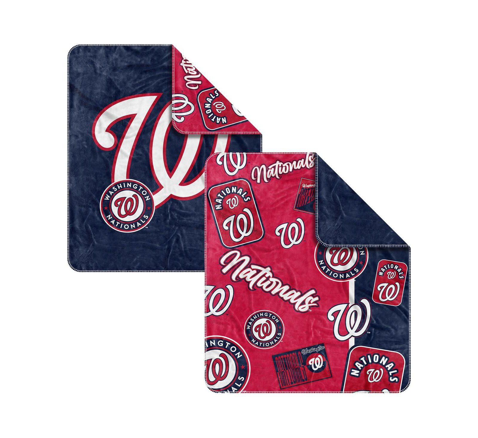 Плед Logo Brands Washington Nationals Dream Weave