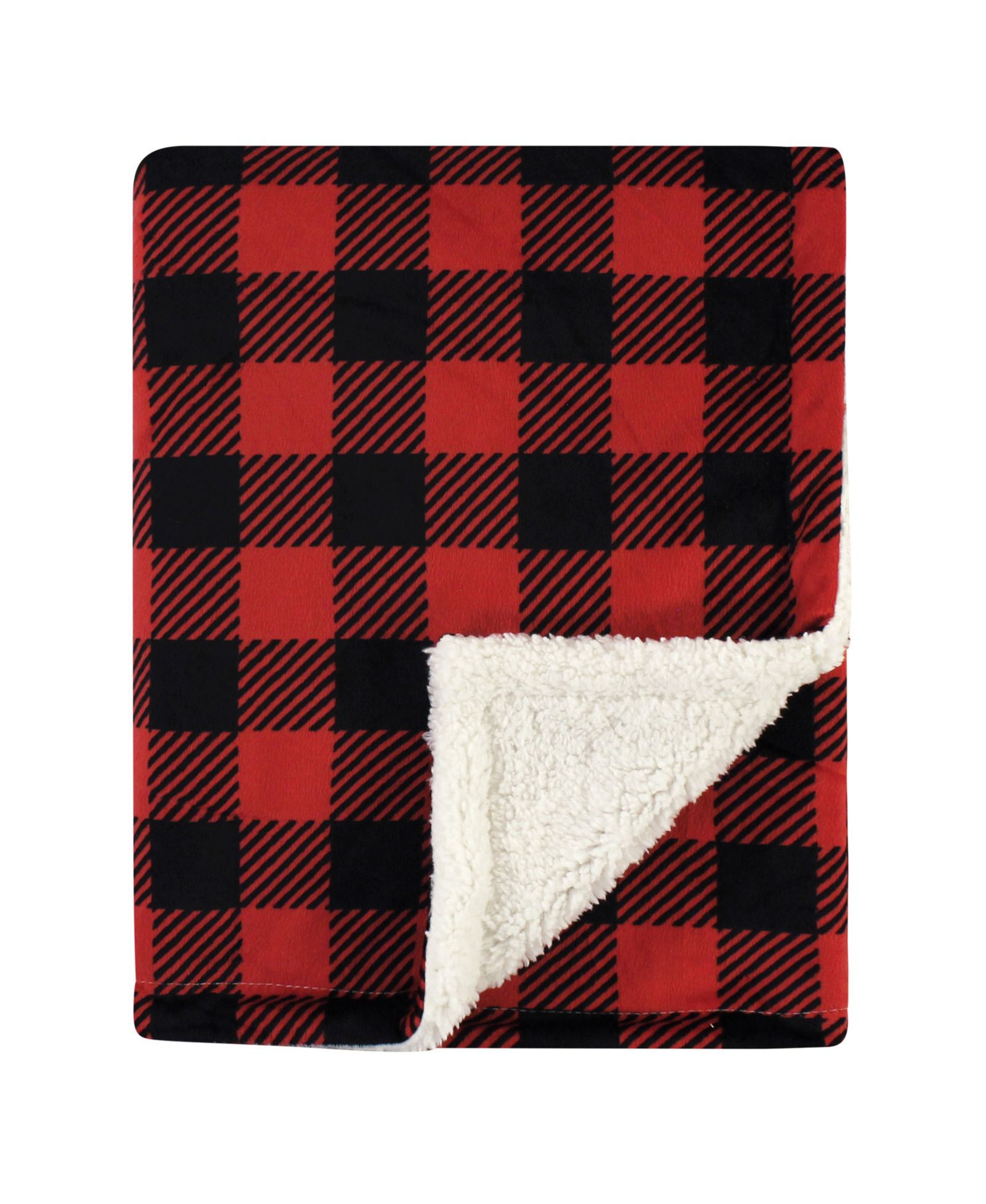 Детский плед Hudson Baby Reversible Faux Mink & Sherpa Snuggle